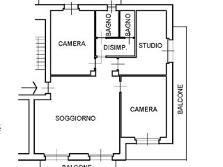 Appartamento in Vendita a Mondovì, 77'000€, 139 m², con Box