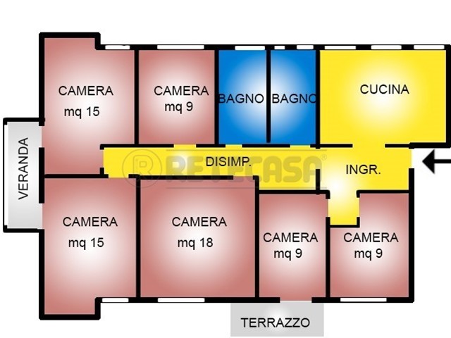 Stanza in Affitto a Vicenza, 410€, , arredato