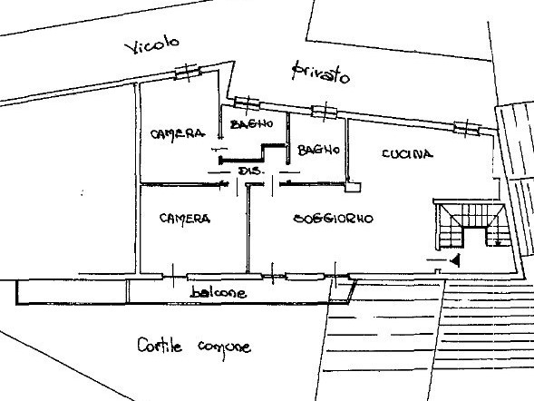 Appartamento in Vendita a Chieri, 163'000€, 133 m², con Box