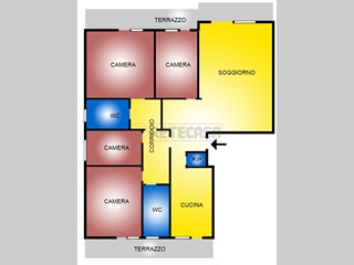 Appartamento in Vendita a Pescara, 270'000€, 134 m²