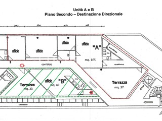 Ufficio in Vendita a Lucca, zona Sant'Anna, 100'000€, 56 m²