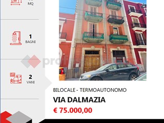 Bilocale in Vendita a Bari, 75'000€, 45 m²