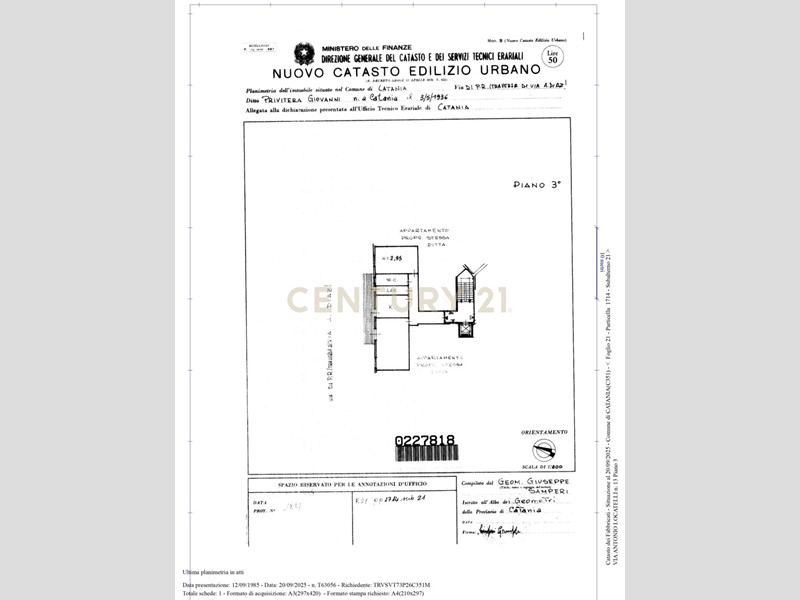 Quadrilocale in Vendita a Catania, 98'000&euro;, 110 m²