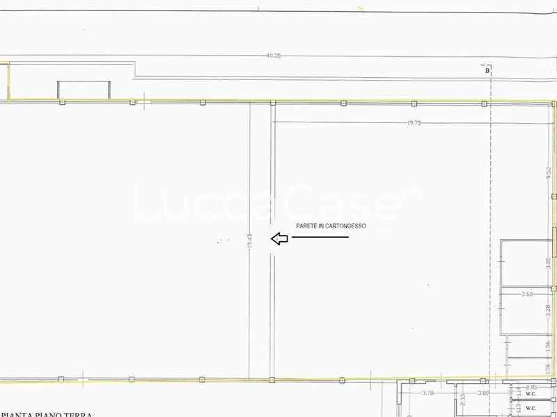 Capannone in Affitto a Capannori, 4'000€, 1000 m²