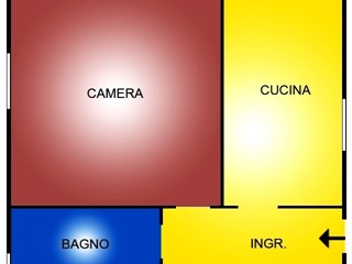 Bilocale in Affitto a Bologna, zona 13.S. Vitale, 690€, 35 m², arredato