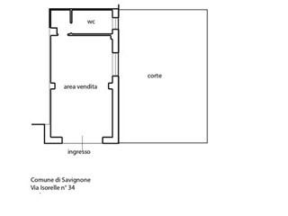 Immobile commerciale in Vendita a Savignone, 13'289€, 57 m²