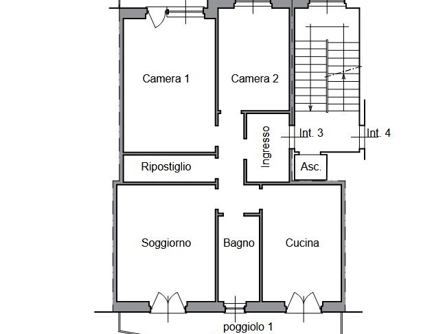 Appartamento in Vendita a Genova, 87'750€, 95 m²