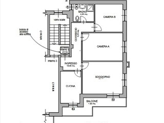 Appartamento in Vendita a Rapallo, 114'000€, 78 m²