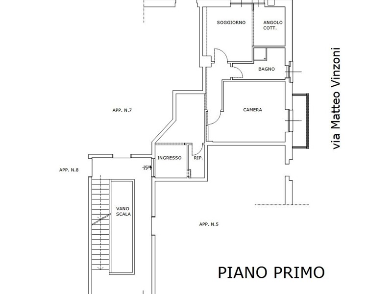 Quadrilocale in Vendita a Genova, 37'500€, 66 m²