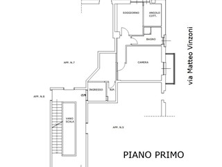 Quadrilocale in Vendita a Genova, 37'500€, 66 m²