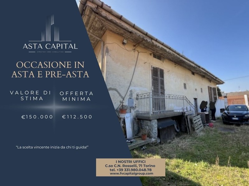 Appartamento in Vendita a La Loggia, 112'500€, 179 m²
