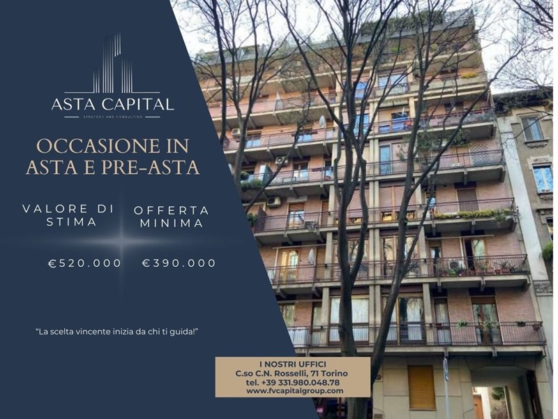 Bilocale in Vendita a Milano, 390'000€, 96 m²