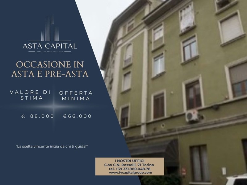 Bilocale in Vendita a Milano, 66'000€, 47 m²