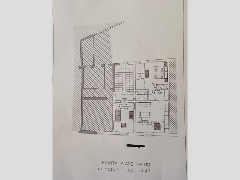 Trilocale in Vendita a Empoli, 170'000€, 55 m²
