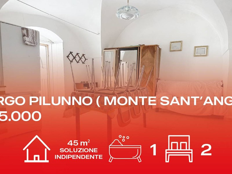 Bilocale in Vendita a Monte Sant'Angelo, 15'000&euro;, 45 m²