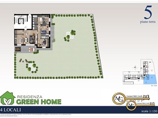 Quadrilocale in Vendita a Vignate, 455'000&euro;, 182 m²