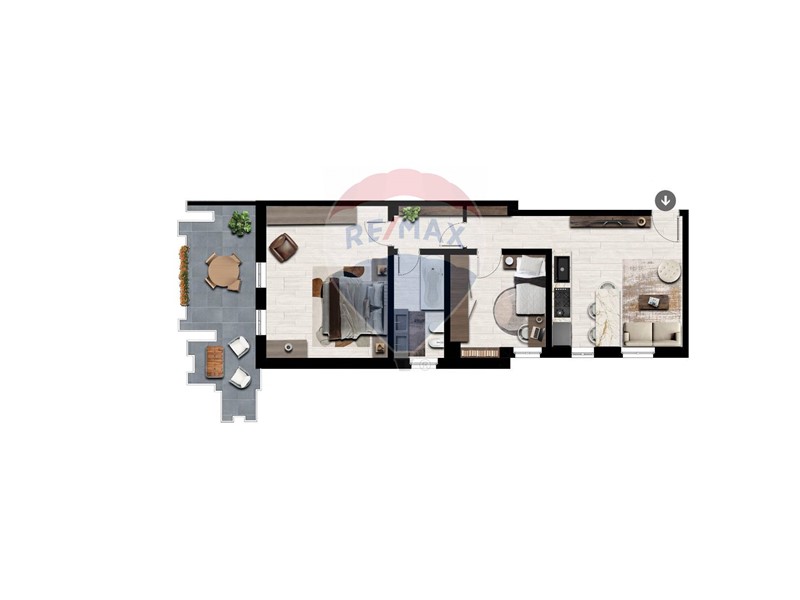 Trilocale in Vendita a Bergamo, 375'000€, 100 m²