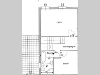 Trilocale in Vendita a Casale di Scodosia, 89'000€, 125 m²