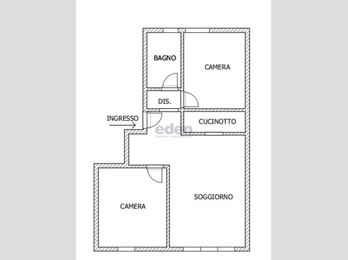 Quadrilocale in Vendita a Modena, zona Villaggio Giardino, 173'000€, 80 m², con Box