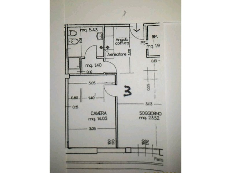 Trilocale in Affitto a Rignano sull'Arno, 550€, 58 m², arredato
