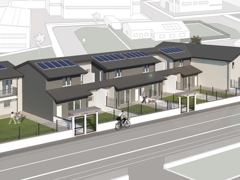 Villetta a schiera in Vendita a Volvera, 360'000€, 165 m²