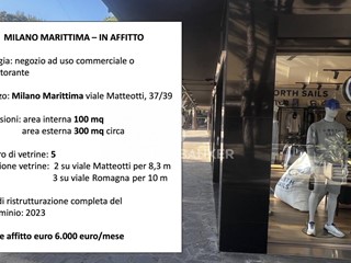 Negozio in Affitto a Cervia, 6'000€, 100 m²