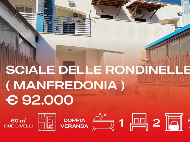 Villetta a schiera in Vendita a Manfredonia, 92'000€, 90 m²