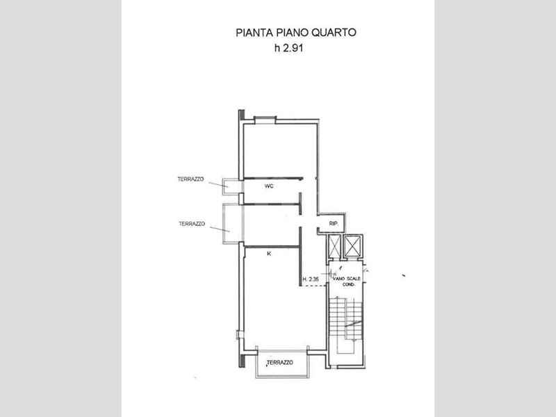 Quadrilocale in Vendita a Firenze, 300'000€, 90 m²