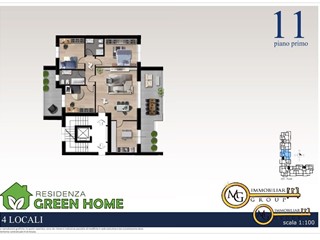 Quadrilocale in Vendita a Vignate, 419'000&euro;, 155 m²