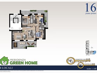 Quadrilocale in Vendita a Vignate, 430'000&euro;, 159 m²