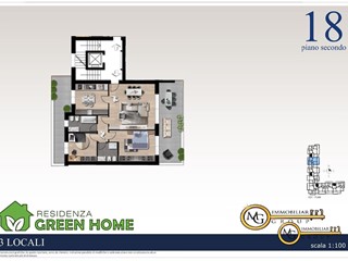 Trilocale in Vendita a Vignate, 367'000&euro;, 131 m²