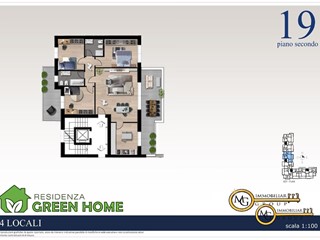 Quadrilocale in Vendita a Vignate, 432'000&euro;, 154 m²