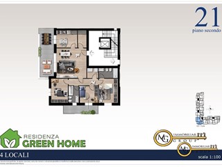 Quadrilocale in Vendita a Vignate, 434'000&euro;, 155 m²