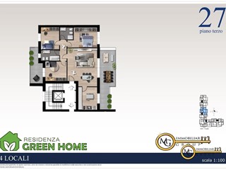 Quadrilocale in Vendita a Vignate, 447'000&euro;, 154 m²