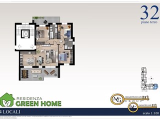 Quadrilocale in Vendita a Vignate, 444'000&euro;, 153 m²