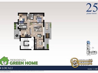 Quadrilocale in Vendita a Vignate, 456'000&euro;, 157 m²