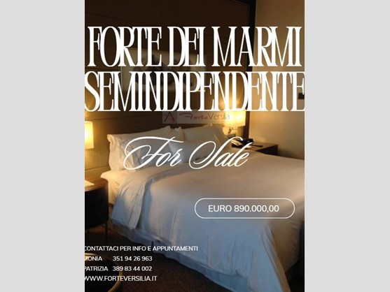 Casa Semi Indipendente in Vendita a Forte dei Marmi, 890'000€, 95 m²