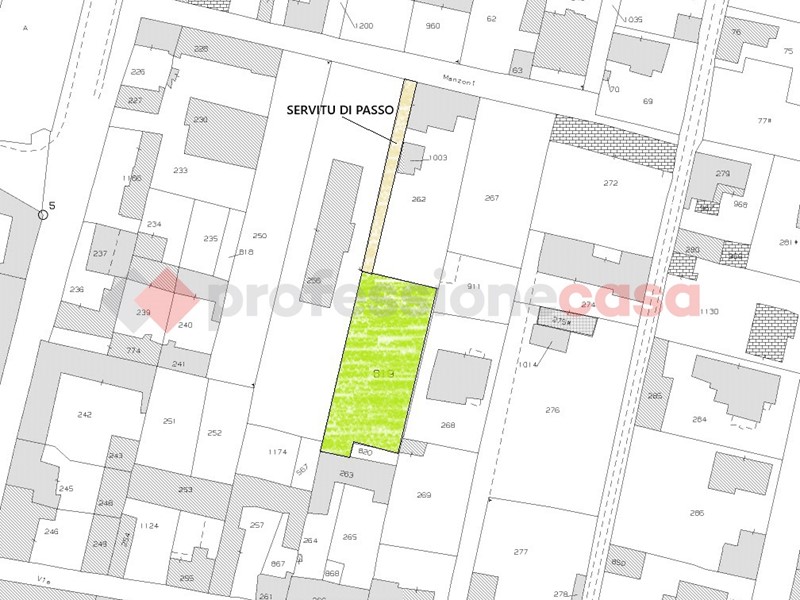Terreno edificabile in Vendita a Buscate, 90'000€, 550 m²