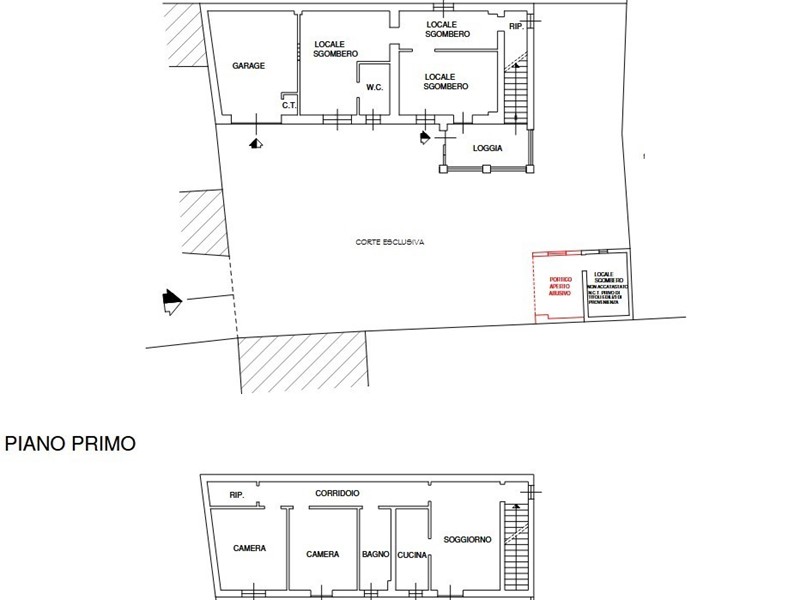 Casa Semi Indipendente in Vendita a Frugarolo, 33'965€, 197 m², con Box