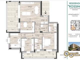 Quadrilocale in Vendita a Vignate, 425'000&euro;, 142 m²