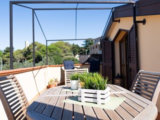 Attico in Vendita a Rosignano Marittimo, 249'000€, 90 m², arredato, con Box