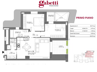 Trilocale in Vendita a Rimini, 415'000€, 102 m²