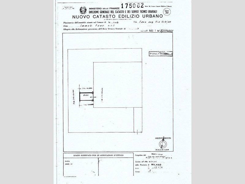 Box in Vendita a Milano, zona via Privata Urbino 12, 20161 Milano, 19'500&euro;, 16 m²