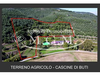 Terreno agricolo in Vendita a Buti, zona Cascine, 29'800€, 27000 m²