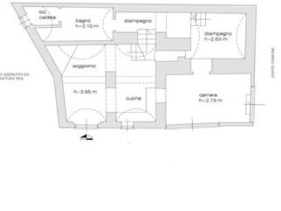 Quadrilocale in Vendita a Finale Ligure, zona Finalborgo, 98'250€, 92 m²