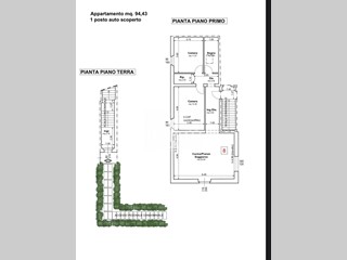 Trilocale in Vendita a Prato, zona La Querce, 290'000€, 95 m²