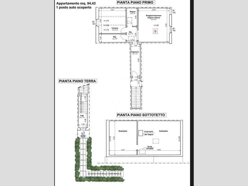 Bilocale in Vendita a Prato, zona La Querce, 230'000€, 78 m²