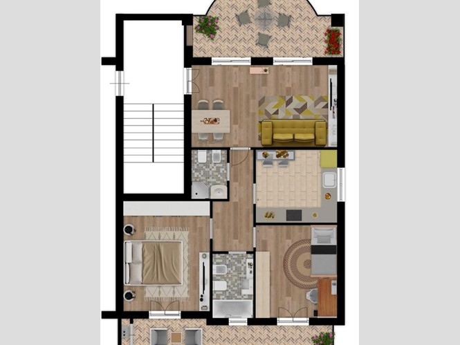 Quadrilocale in Vendita a Saluzzo, 285'000€, 92 m²