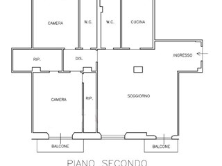 Appartamento in Vendita a La Spezia, 170'250€, 107 m²