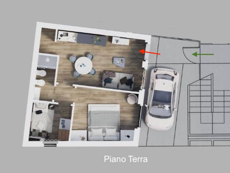 Trilocale in Vendita a Civitanova Marche, 188'000€, 41 m²